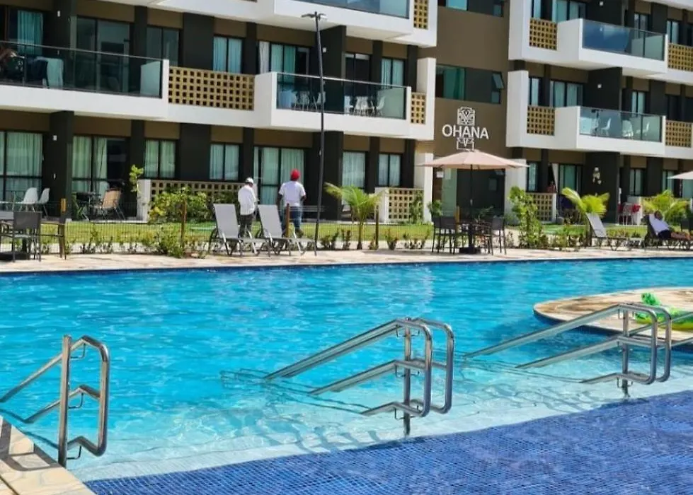 Flat ManaBeach06 com Vista para Piscina 300 metros da Paria de Muro Alto Porto de Galinhas-1